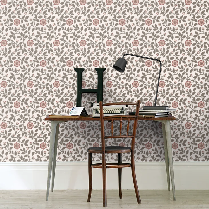 0251RGSTELL - Richmond Green Wallpaper - Stella - Little Greene