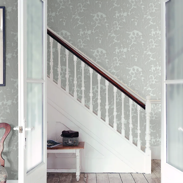 0260TUCLOUD - Tulip Wallpaper - Cloud - Little Greene