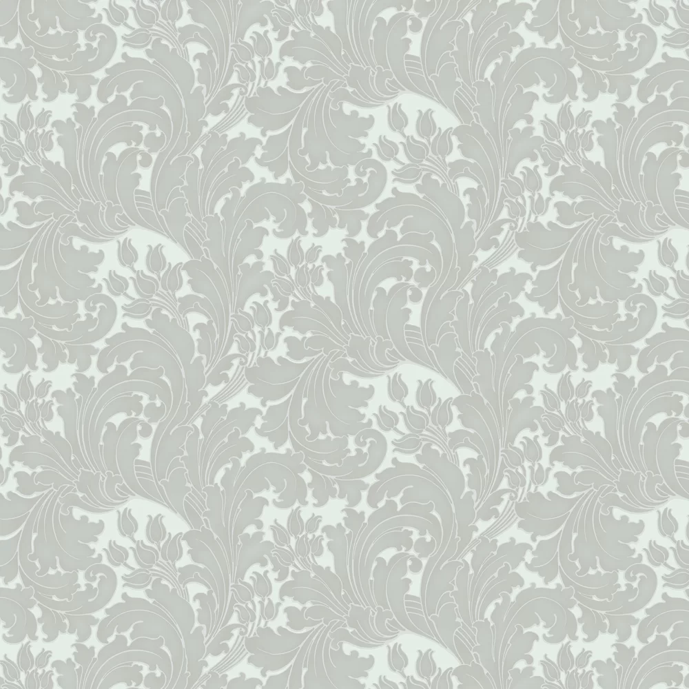 0260TUCLOUD - Tulip Wallpaper - Cloud - Little Greene