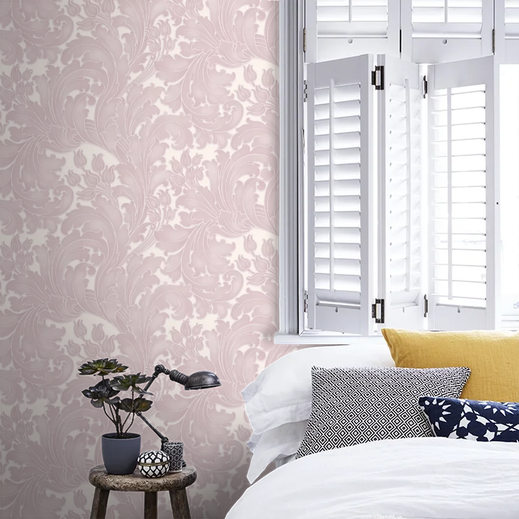 0260TUSUGAR - Tulip Wallpaper - Sugar - Little Greene