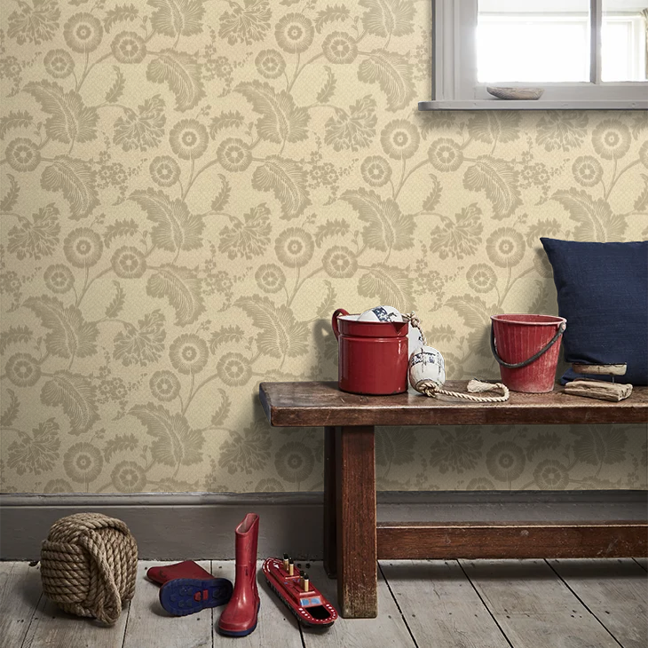 0284PCSAHAR - Piccadilly Wallpaper - Sahara - Little Greene