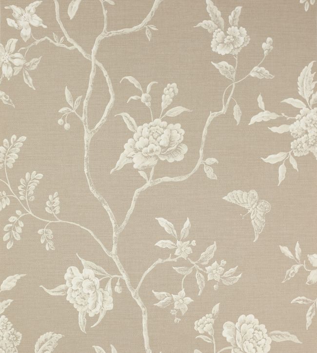 07165/06 - Swedish Tree Wallpaper - Flax - Colefax & Fowler