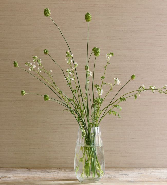 07179/03 - Sandrine Wallpaper - Biscuit - Colefax & Fowler