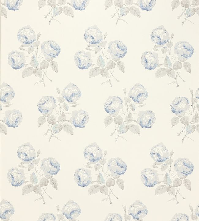 07401/08 - Bowood Wallpaper - Blue/Grey - Colefax & Fowler