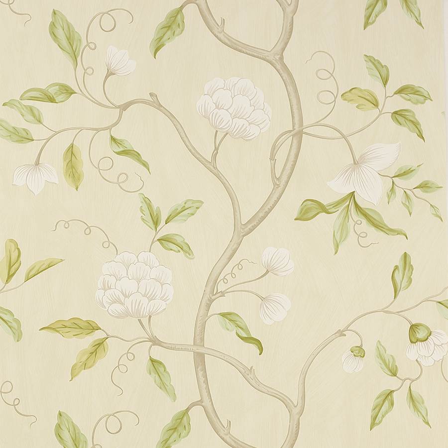 07949/13 - Snow Tree Wallpaper - Ivory - Colefax & Fowler