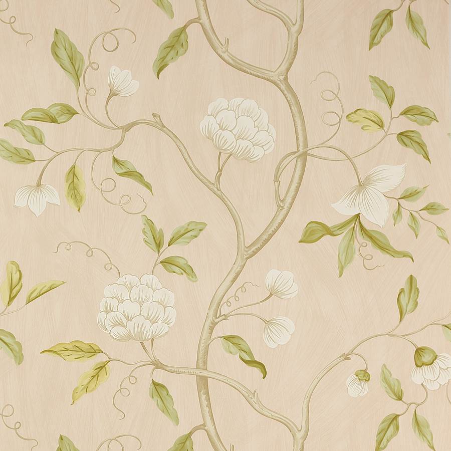 07949/14 - Snow Tree Wallpaper - Old Pink - Colefax & Fowler