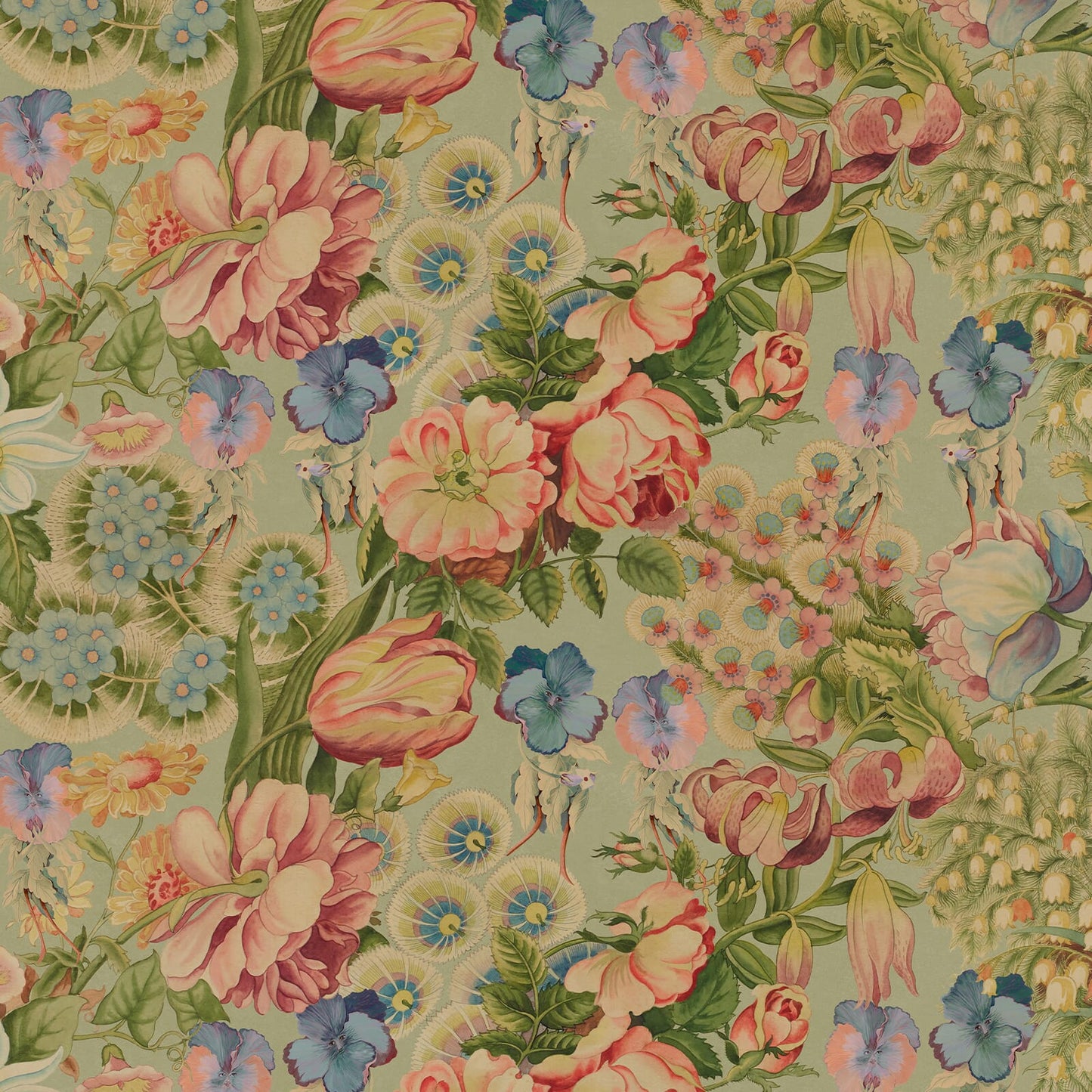 1-WA-AMT-DI-APP-XXX - Amatoria Wallpaper - Apple - House of Hackney