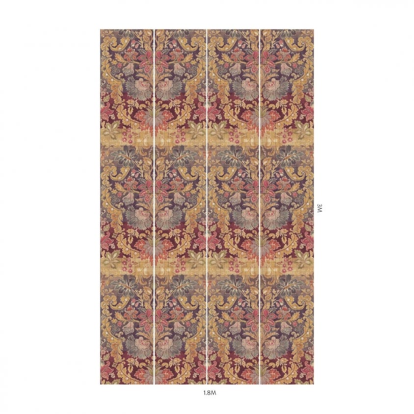 1-WA-AND-DI-ALM-XXX - Andastra Wallpaper - Almandine - House of Hackney