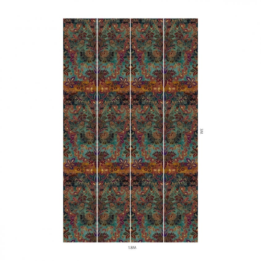 1-WA-AND-DI-AMA-XXX - Andastra Wallpaper - Amazonite - House of Hackney