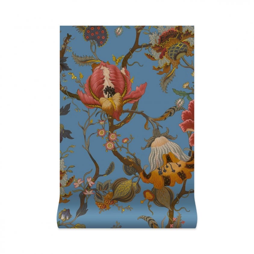 1-WA-ART-DI-AZU-XXX - Artemis Wallpaper - Azure - House of Hackney