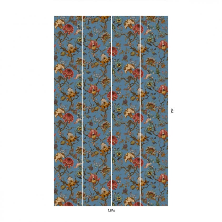 1-WA-ART-DI-AZU-XXX - Artemis Wallpaper - Azure - House of Hackney
