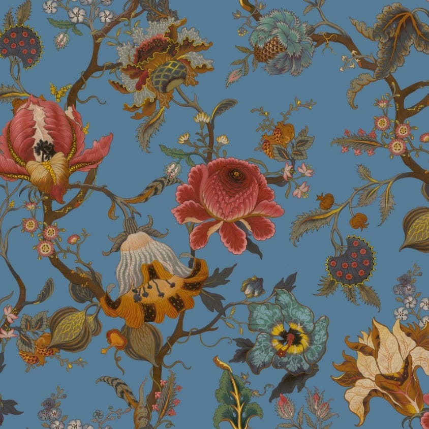 1-WA-ART-DI-AZU-XXX - Artemis Wallpaper - Azure - House of Hackney