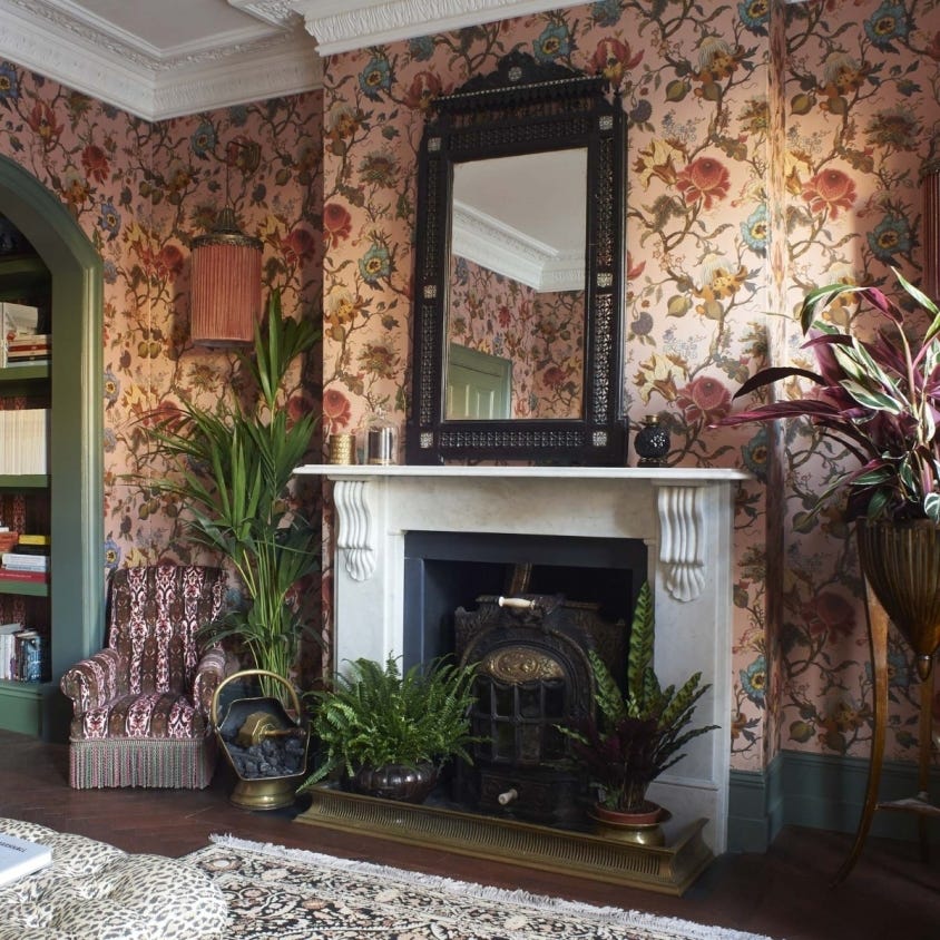 1-WA-ART-DI-BLS-XXX - Artemis Wallpaper - Blush - House of Hackney