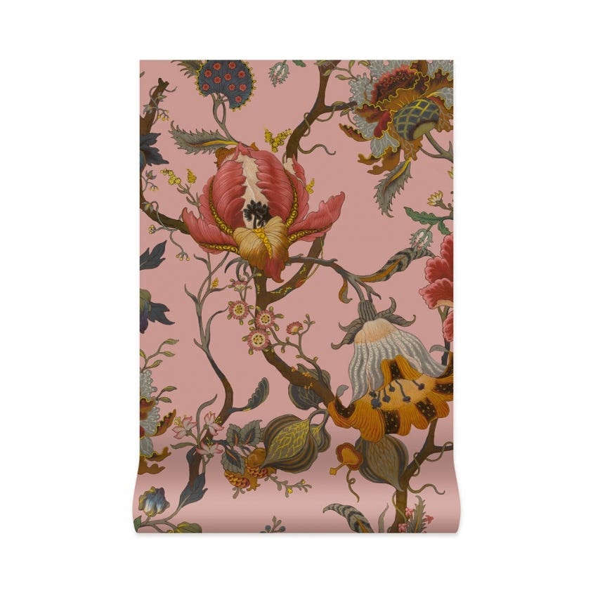 1-WA-ART-DI-BLS-XXX - Artemis Wallpaper - Blush - House of Hackney