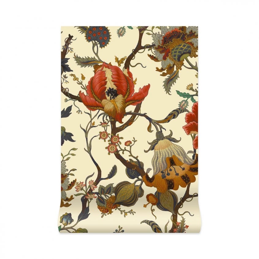 1-WA-ART-DI-ECR-XXX - Artemis Wallpaper - Ecru - House of Hackney