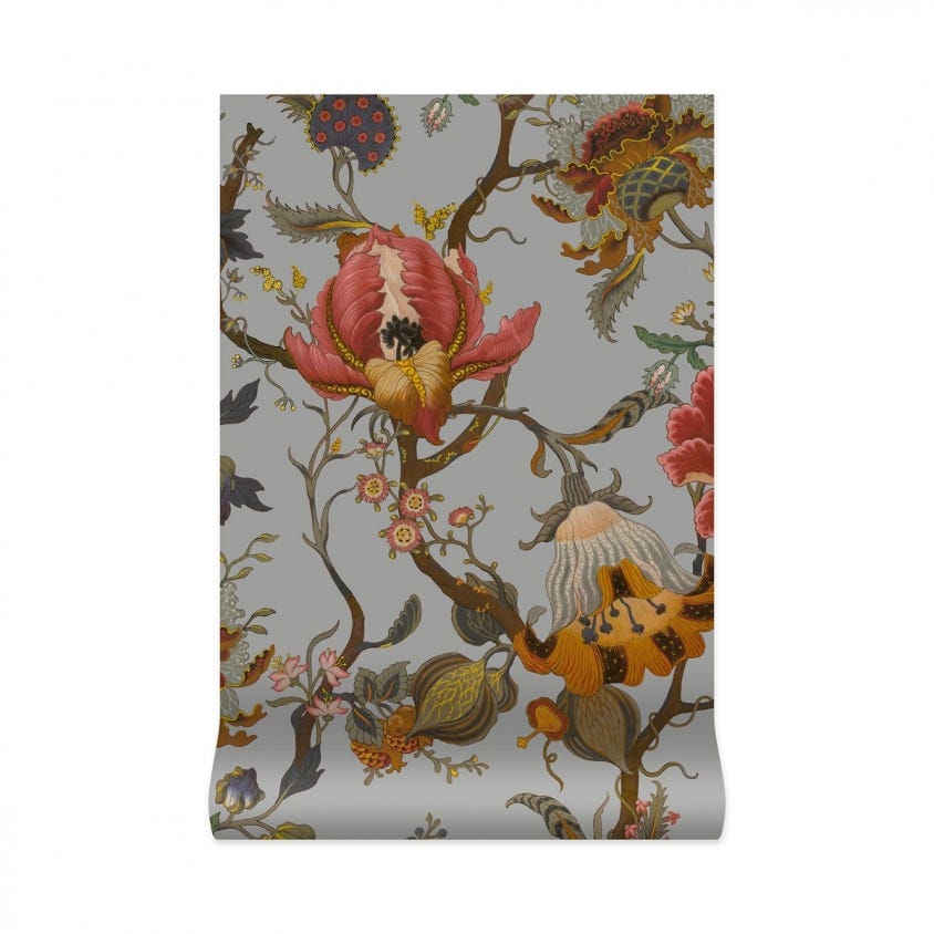 1-WA-ART-DI-GRY-XXX - Artemis Wallpaper - Dove-Grey - House of Hackney