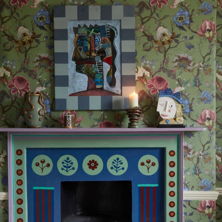 1-WA-ART-DI-JAD-XXX - Artemis Wallpaper - Jadeite - House of Hackney