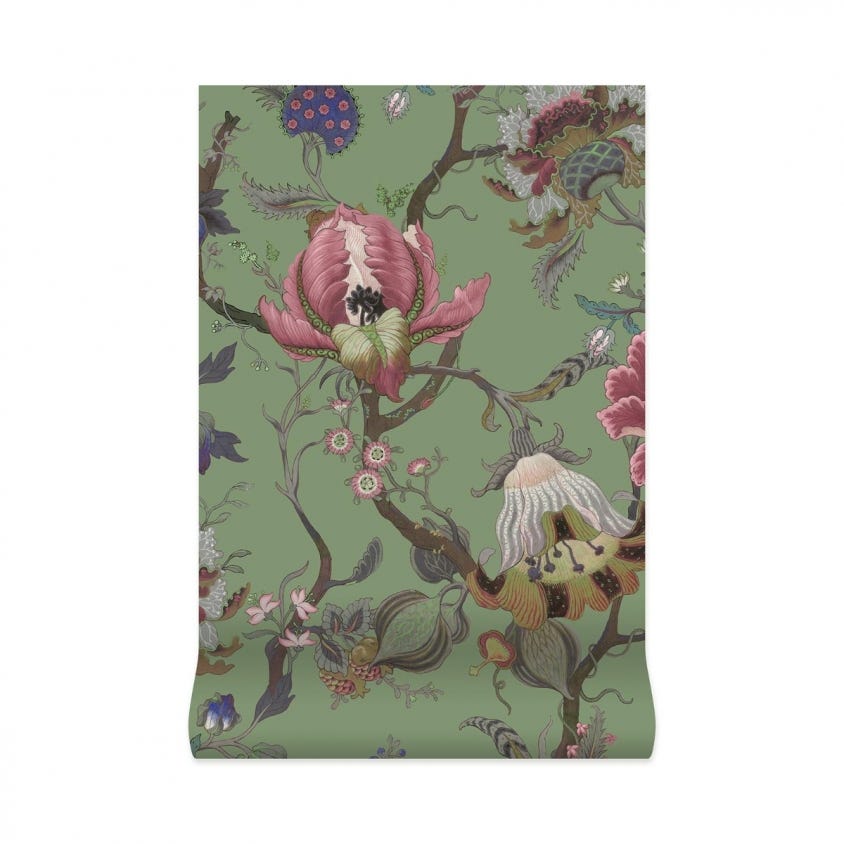 1-WA-ART-DI-JAD-XXX - Artemis Wallpaper - Jadeite - House of Hackney