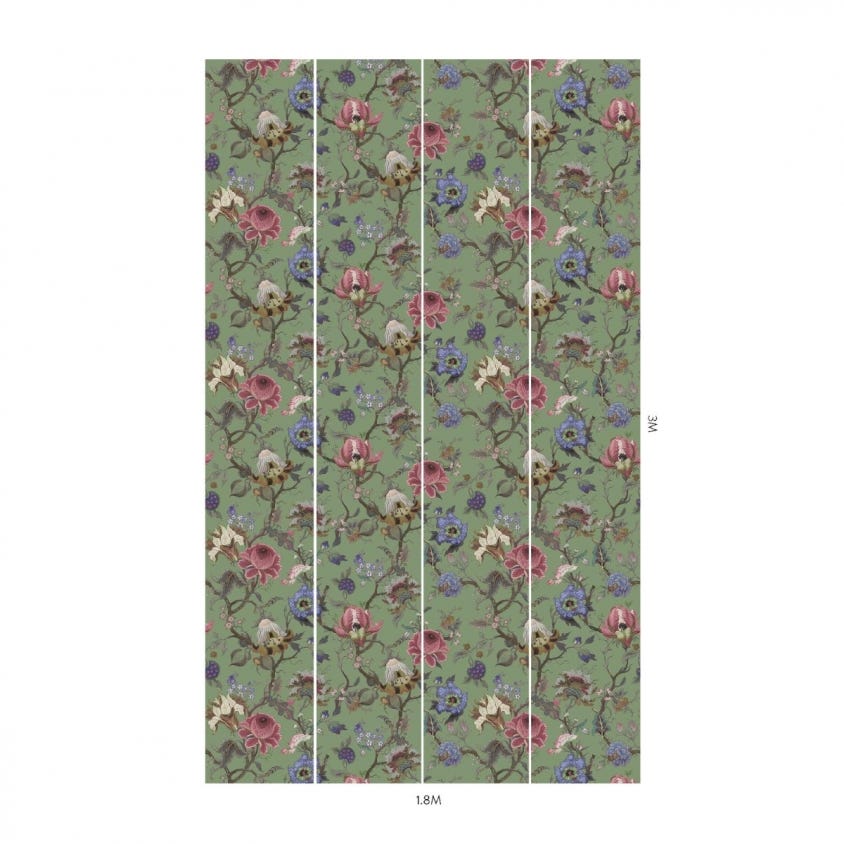 1-WA-ART-DI-JAD-XXX - Artemis Wallpaper - Jadeite - House of Hackney