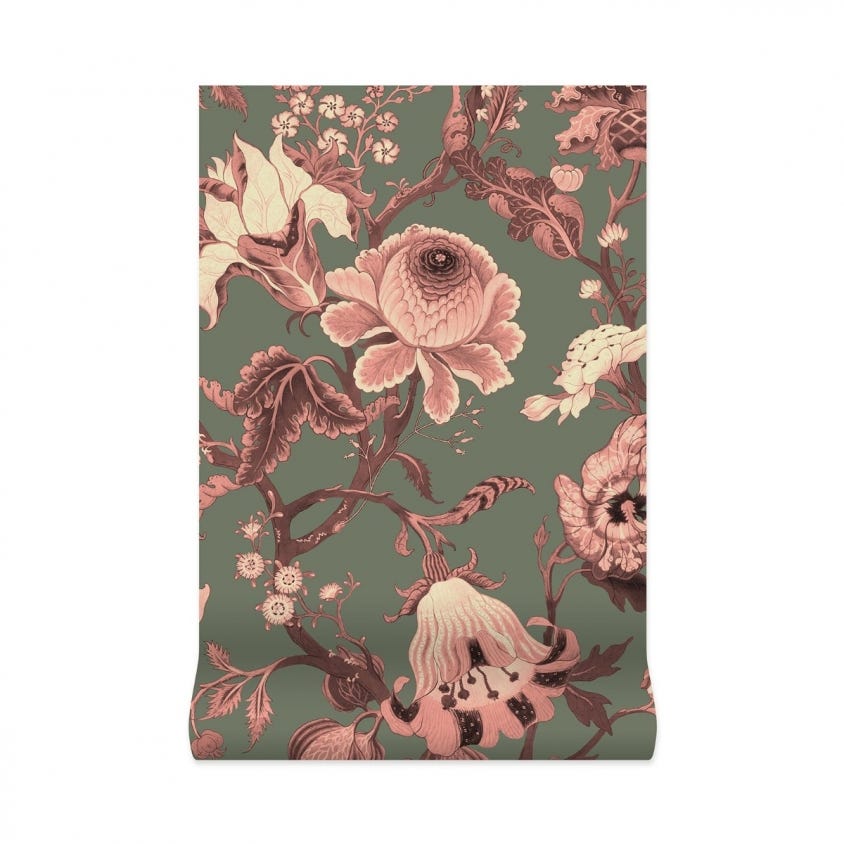 1-WA-ART-DI-VER-XXX - Artemis Wallpaper - Verdigris - House of Hackney