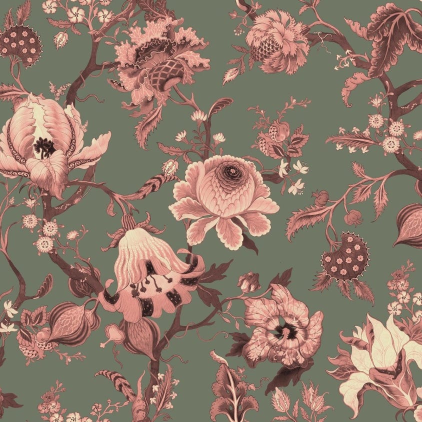 1-WA-ART-DI-VER-XXX - Artemis Wallpaper - Verdigris - House of Hackney