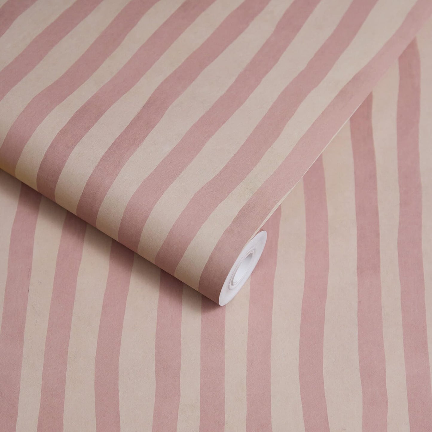 1-WA-ATS-DI-SKA-XXX - Artist's Stripe Wallpaper - Sakura & Astrantia - House of Hackney