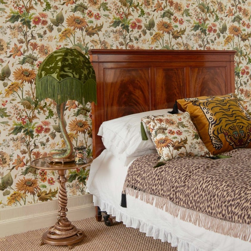 1-WA-AVA-DI-ECR-XXX - Avalon Wallpaper - Ecru - House of Hackney