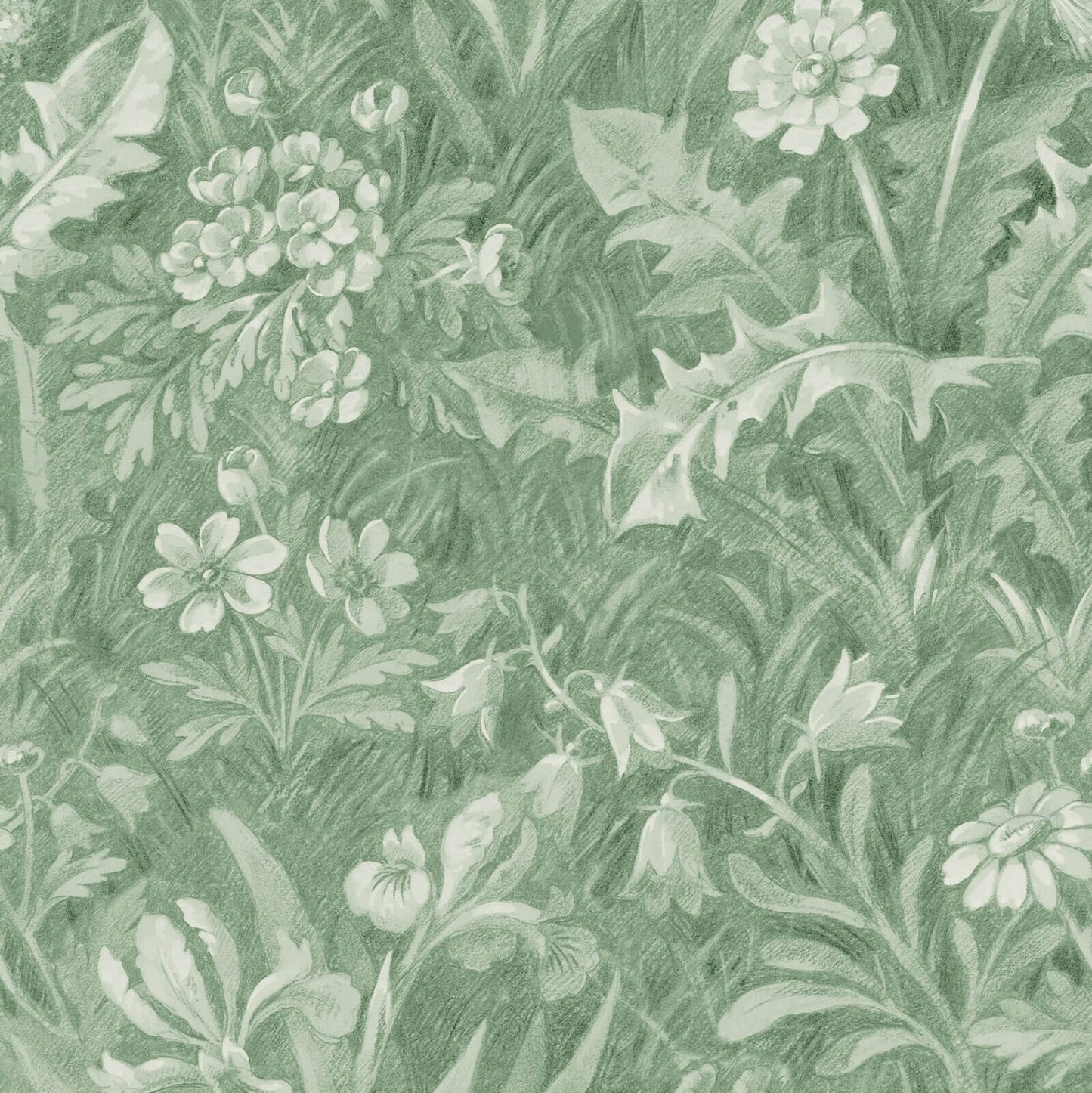 1-WA-BLT-DI-GRS-XXX - Beltane Wallpaper - Grass - House of Hackney