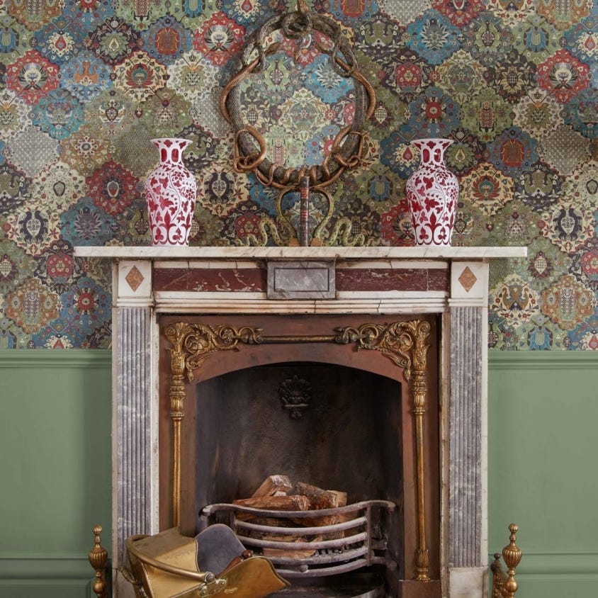 1-WA-CAP-DI-FOR-XXX - Caspar Wallpaper - Forest - House of Hackney