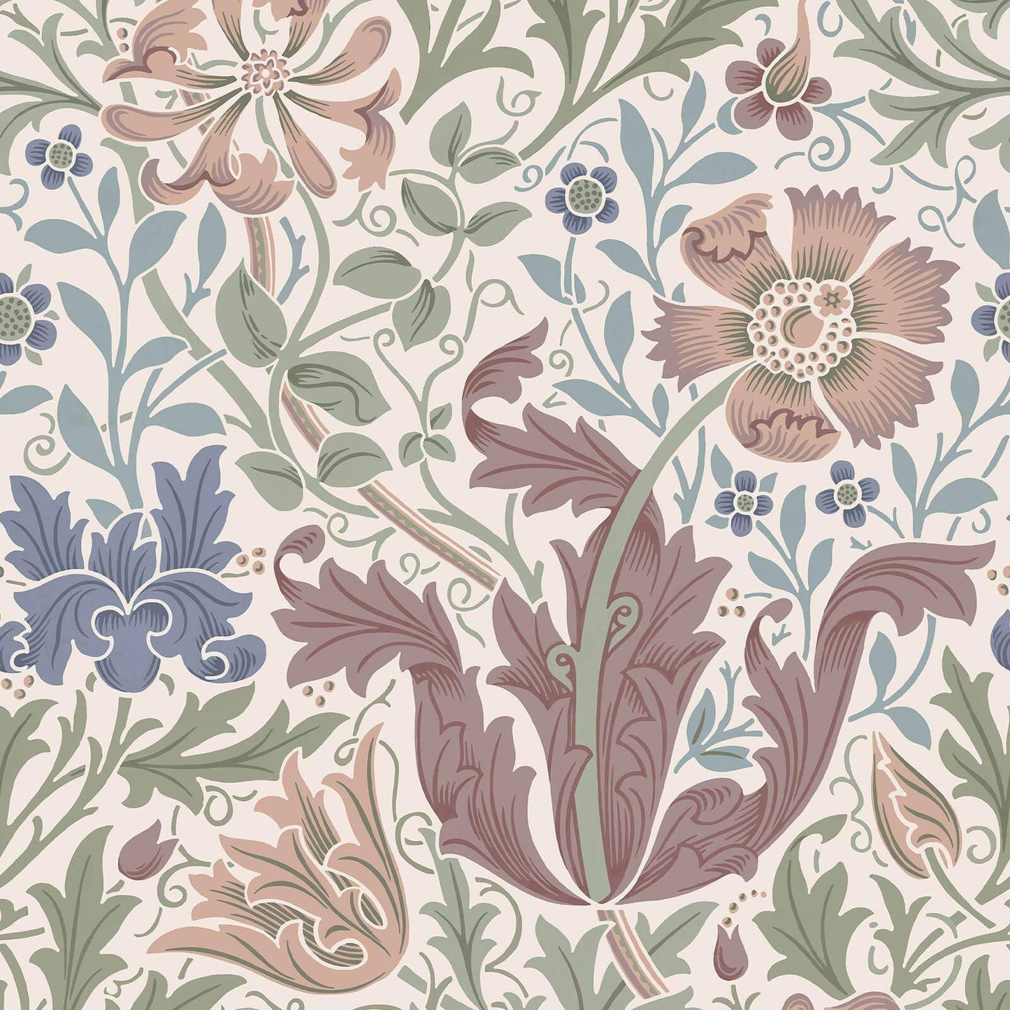 1-WA-CMM-DI-CIR-XXX - Compton Magna Wallpaper - Cirrus - House of Hackney
