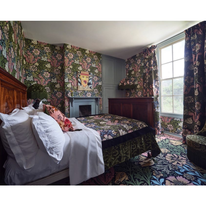1-WA-COM-DI-ONX-XXX - Compton Wallpaper - Onyx - House of Hackney