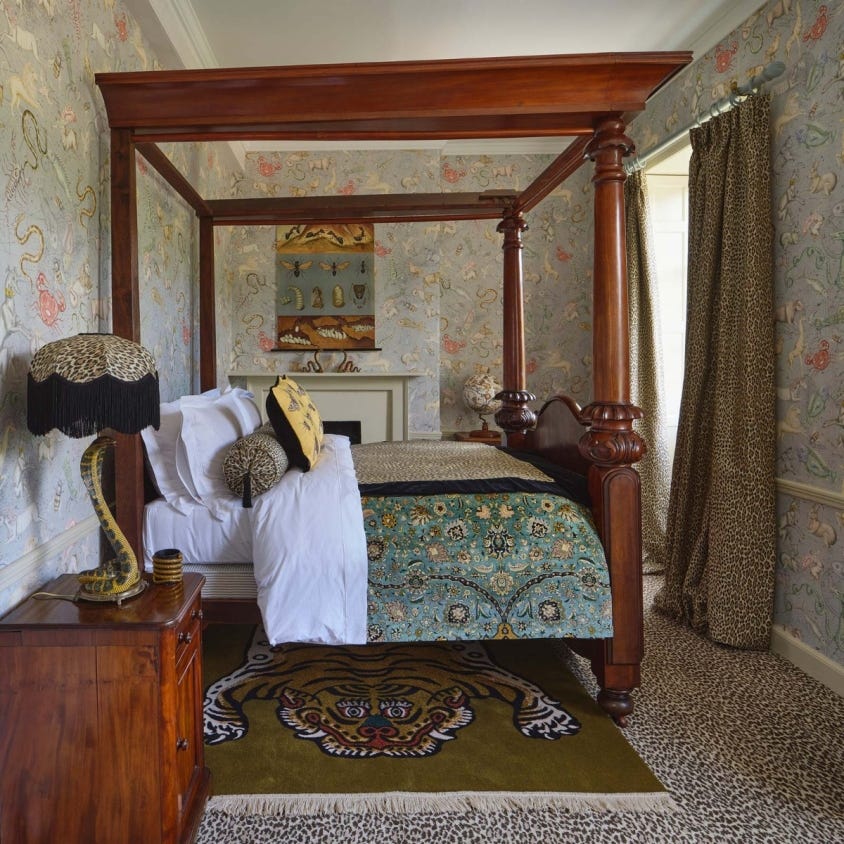 1-WA-COS-DI-CEL-XXX - Cosmos Wallpaper - Celestial-Blue - House of Hackney