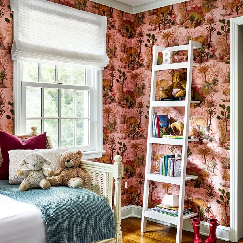 1-WA-DIN-DI-PLS-XXX - Dinosauria Wallpaper - Plaster - House of Hackney