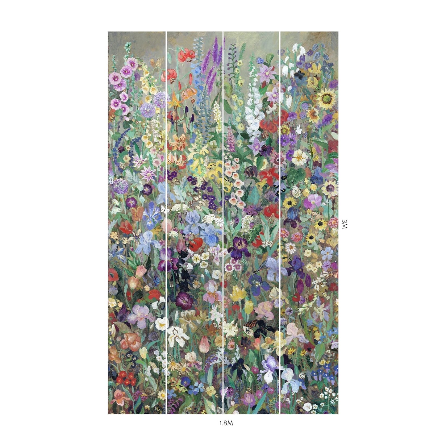 1-WA-FLB-DI-ZEI-XXX - Floribunda Magna Wallpaper - Zenith - House of Hackney