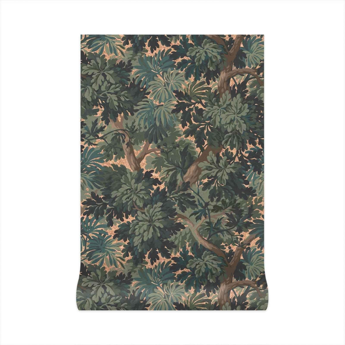 1-WA-FOI-CR-CER-XXX - Foris Cork Wallpaper - Cerulean - House of Hackney