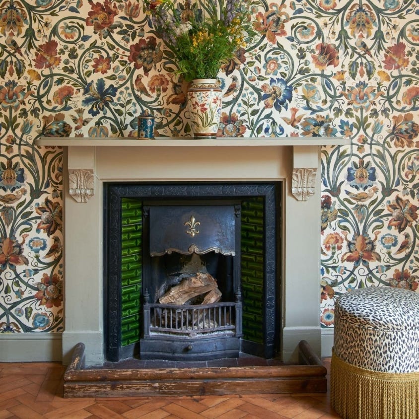 1-WA-GAI-DI-ECR-XXX - Gaia Wallpaper - Ecru - House of Hackney