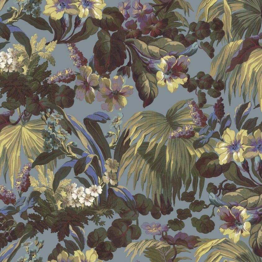 1-WA-LIM-DI-IND-XXX - Limerence Wallpaper - Indigo - House of Hackney
