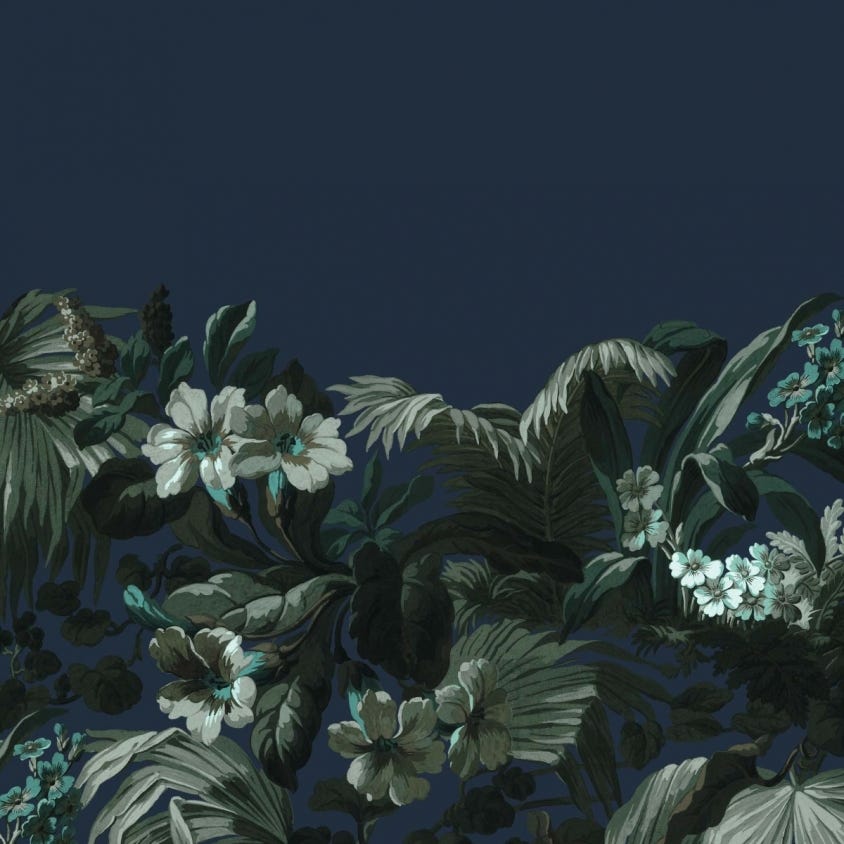 1-WA-LIM-DI-INK-PBL - Limerence Wallpaper - Ink - House of Hackney