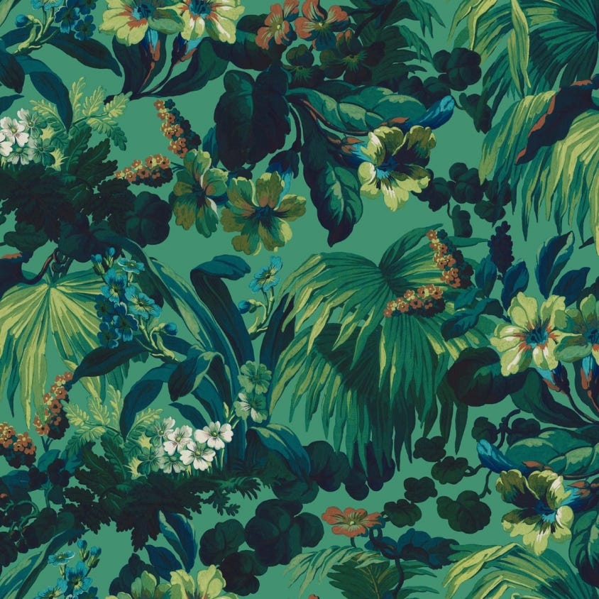 1-WA-LIM-DI-MAL-XXX - Limerence Wallpaper - Malachite - House of Hackney