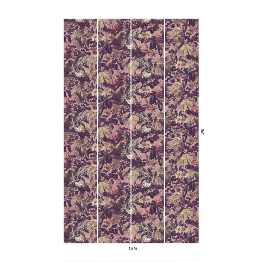 1-WA-LIM-DI-RQT-XXX - Limerence Wallpaper - Rose-Quartz - House of Hackney
