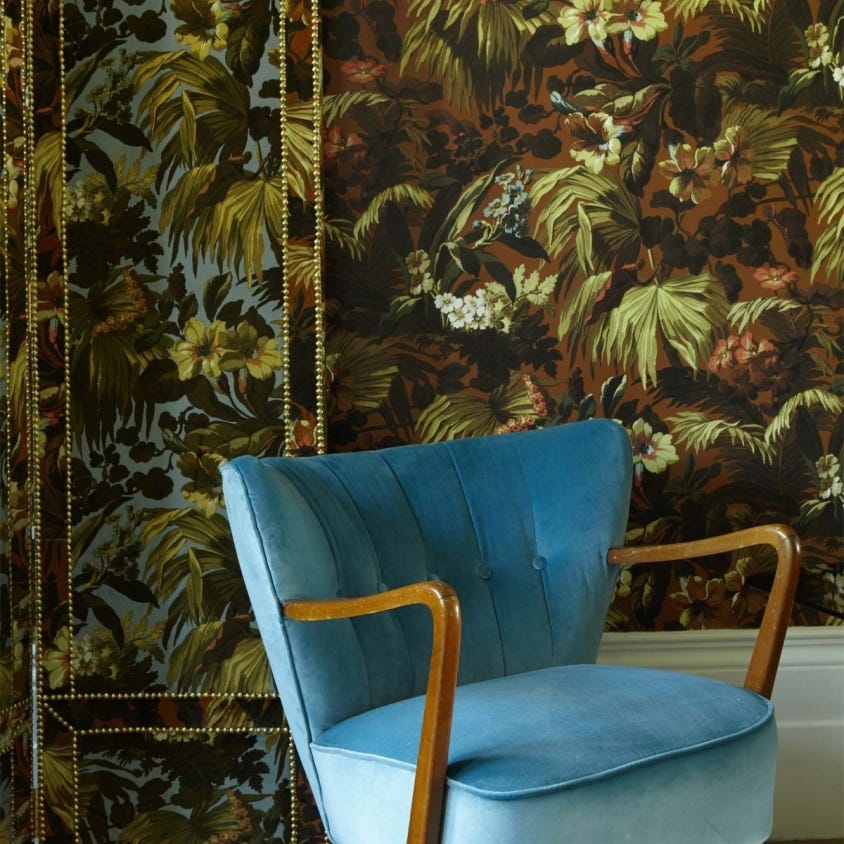 1-WA-LIM-DI-TOB-XXX - Limerence Wallpaper - Tobacco - House of Hackney