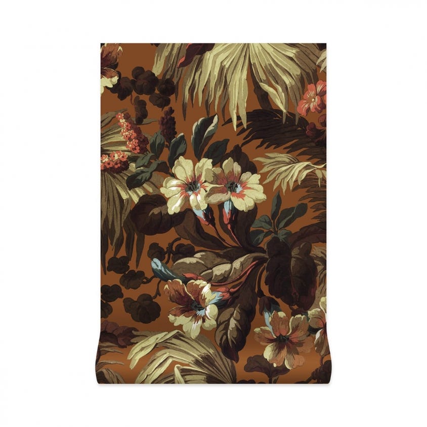 1-WA-LIM-DI-TOB-XXX - Limerence Wallpaper - Tobacco - House of Hackney