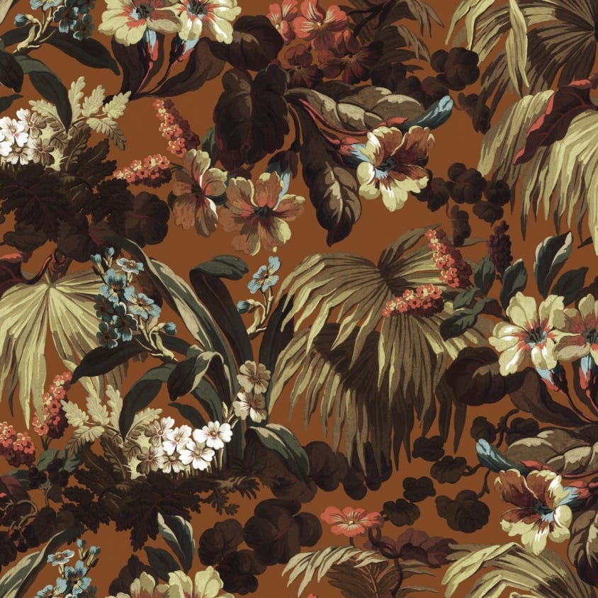 1-WA-LIM-DI-TOB-XXX - Limerence Wallpaper - Tobacco - House of Hackney
