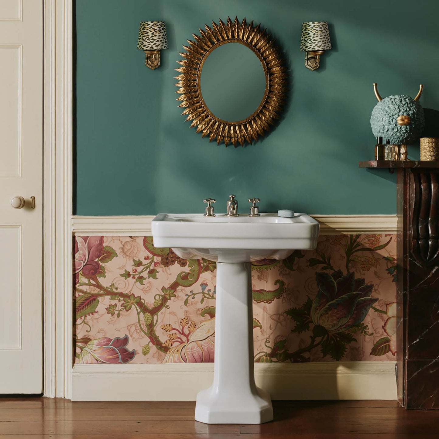 1-WA-MEL-DI-TOU-XXX - Meliora Wallpaper - Tourmaline - House of Hackney