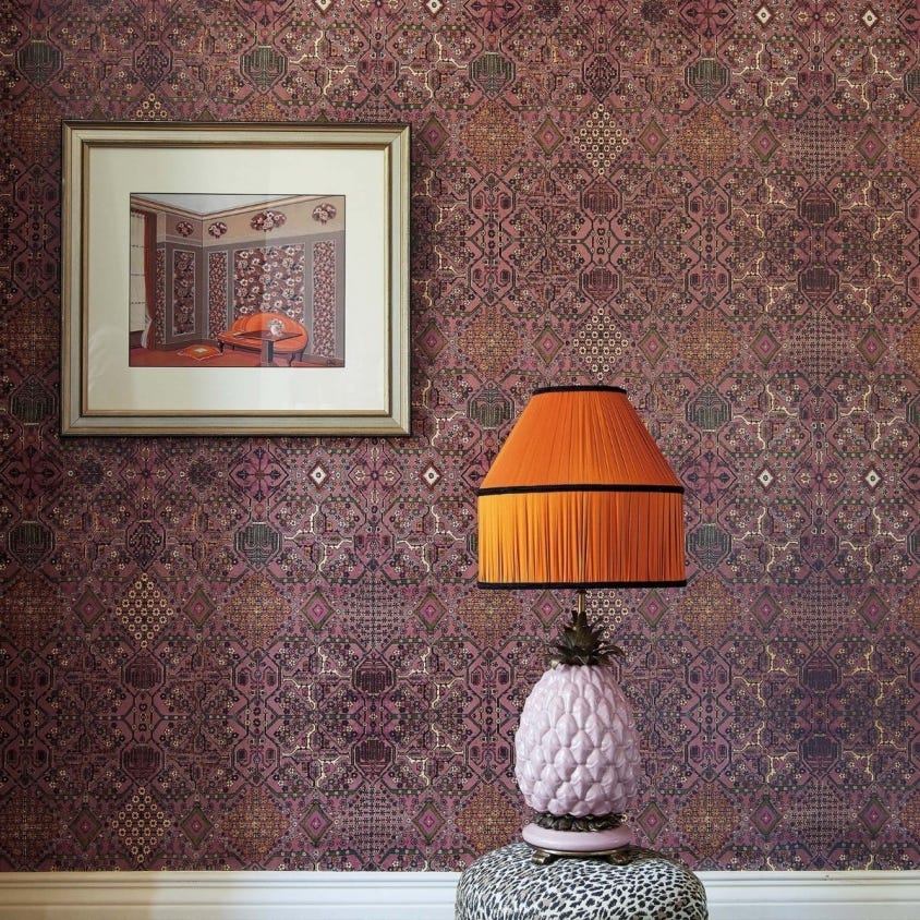 1-WA-MEY-DI-BLS-XXX - Mey Meh Wallpaper - Blush - House of Hackney