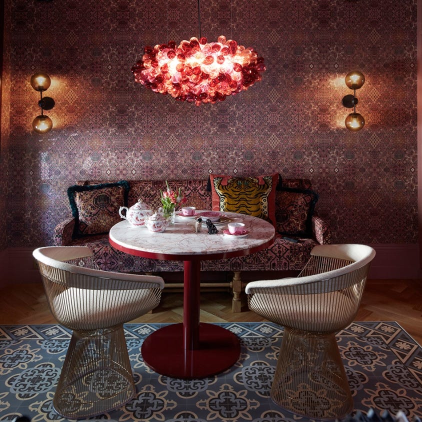 1-WA-MEY-DI-BLS-XXX - Mey Meh Wallpaper - Blush - House of Hackney