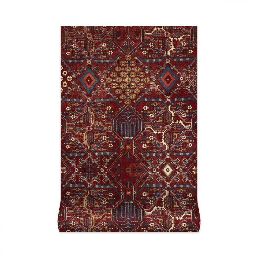 1-WA-MEY-DI-MUL-XXX - Mey Meh Wallpaper - Sienna - House of Hackney