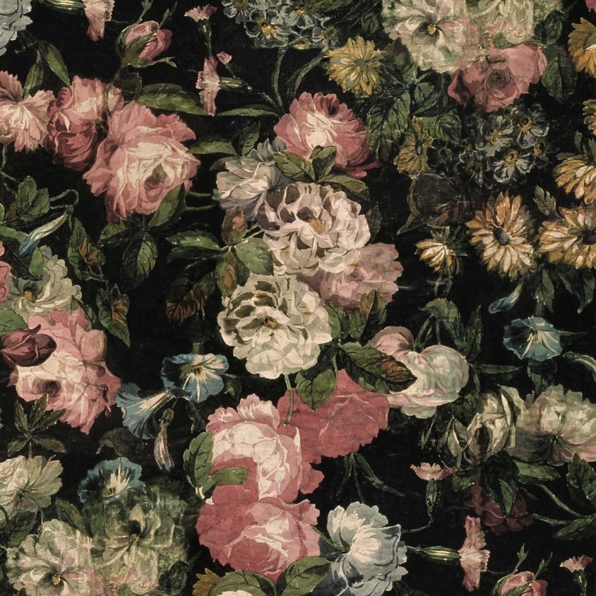 1-WA-MGD-DI-MUL-XXX - Midnight Garden Wallpaper - Multi - House of Hackney