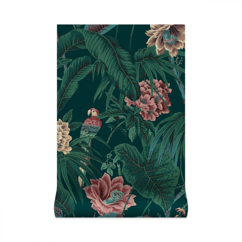 1-WA-PAR-DI-SPR-XXX - Paradisa Wallpaper - Spruce-Green - House of Hackney