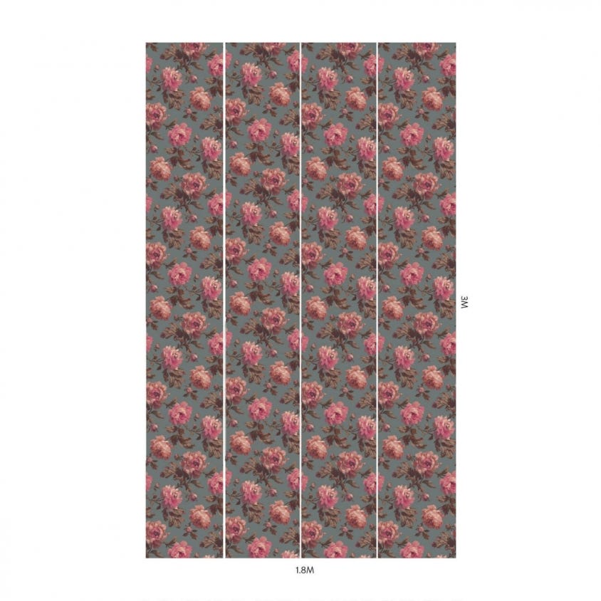 1-WA-PEO-DI-CHI-XXX - Peoneden Wallpaper - Chinois Green - House of Hackney
